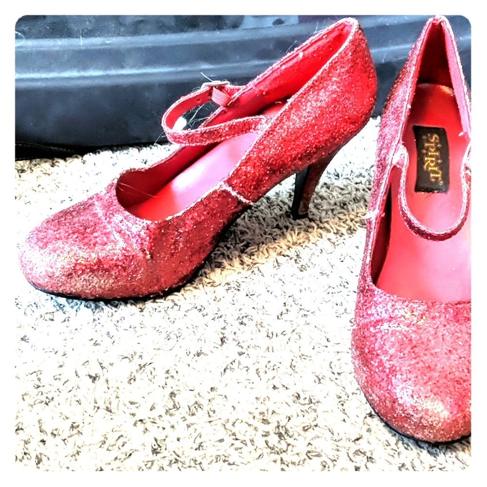 Ruby Red Heels